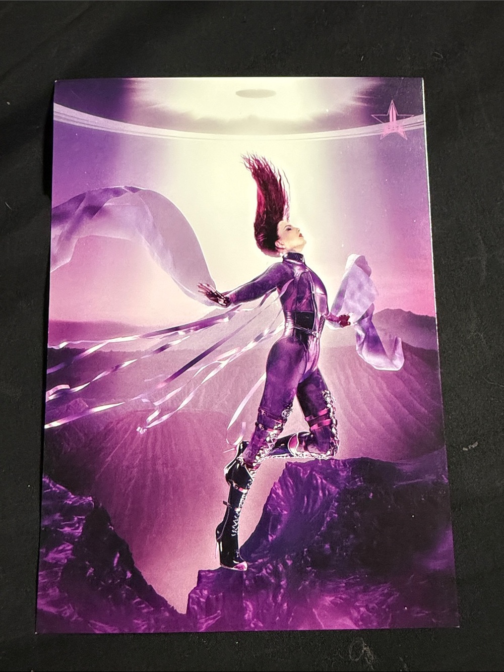 Jeffree Star cosmetics postcard